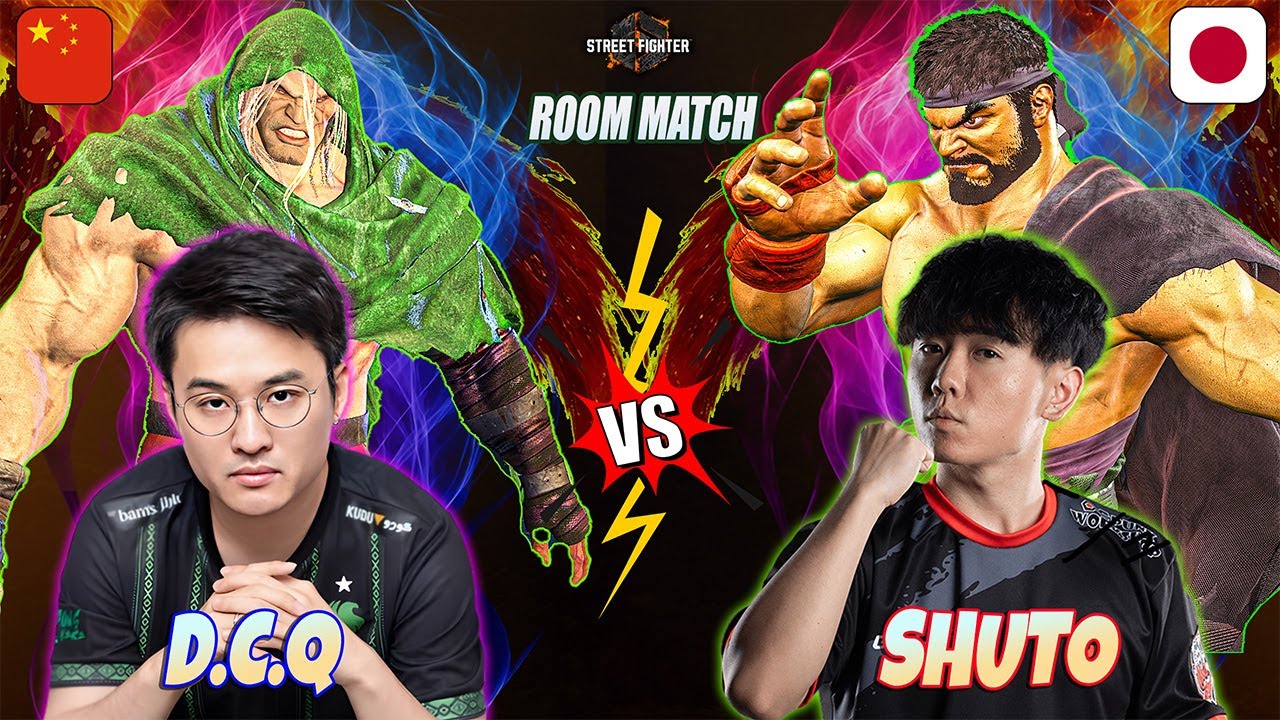 SF6 | DCQ (#2 Ranked M.Bison) vs SHUTO (#1 Ranked Ryu) 👉 High-Level Street Fighter 6 Gameplay