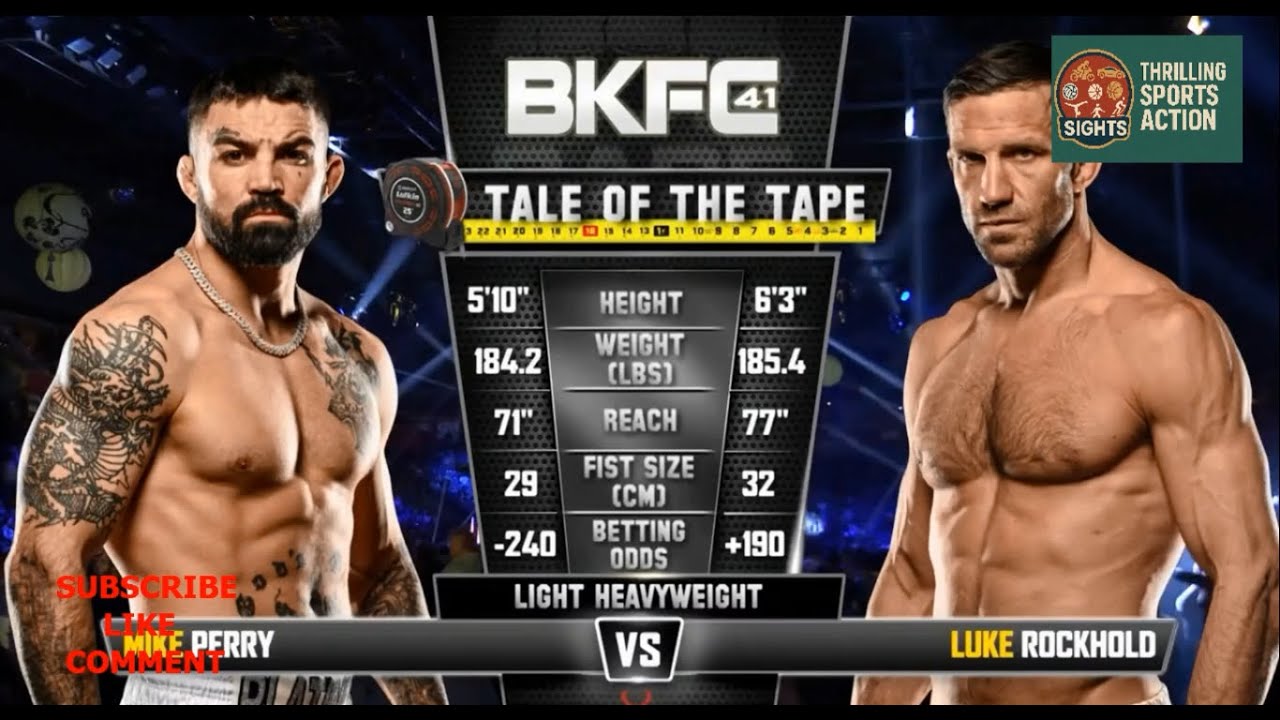 MIKE PERRY vs LUKE ROCKHOLD | BKFC 41