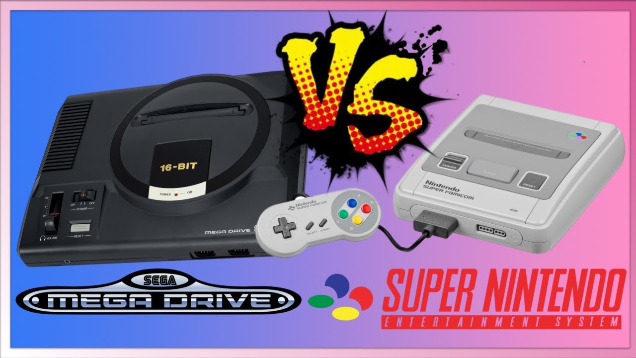SUPER NINTENDO vs MEGADRIVE 💥 avec Hedge et R&eacute;gis Monterrin