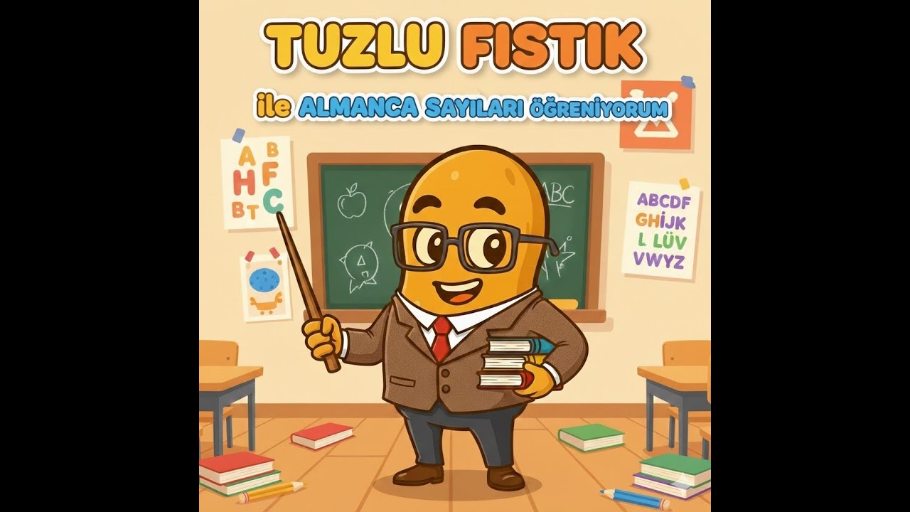 Tuzlu fıstık ile Almanca Sayıları Öğreniyorum