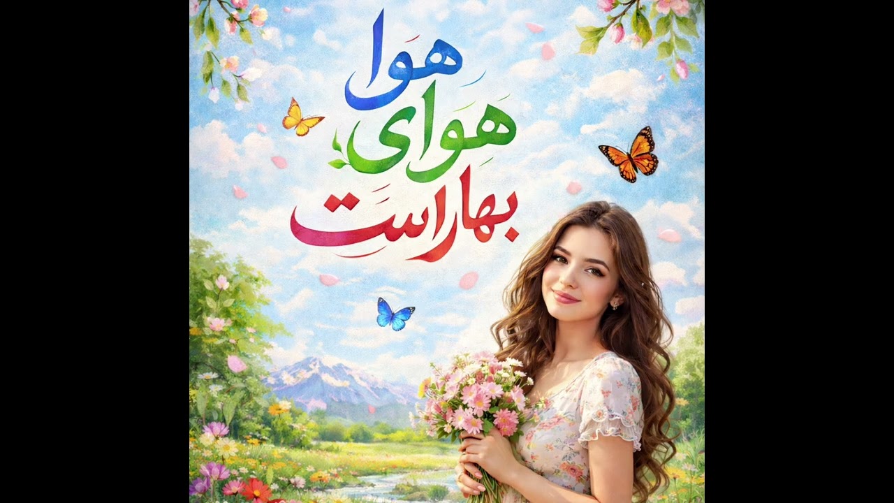 It is spring's weatherهوا هوایی بهار است یاده باده یی ناب 