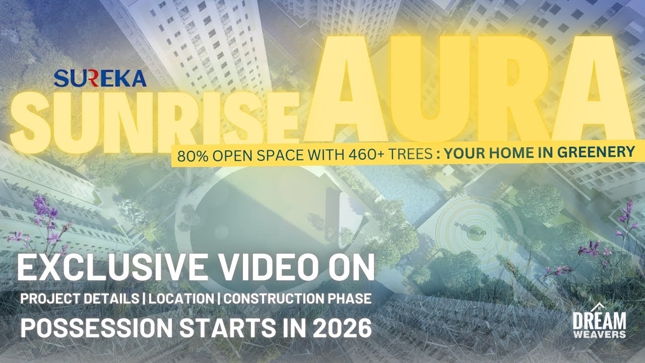 Sunrise Aura - Breathe In The Fresh Air || Best Residential Project in Southern EM Bypass.