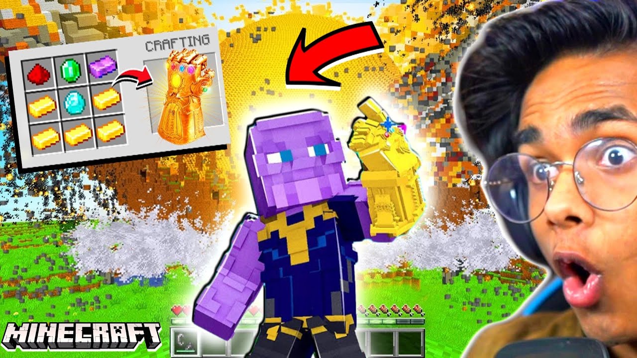 I DESTROYED MINECRAFT by Becoming THANOS