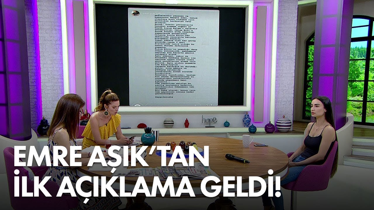 Emre Aşık'tan kamuoyu açıklaması! - Müge ve Gülşen'le 2. Sayfa