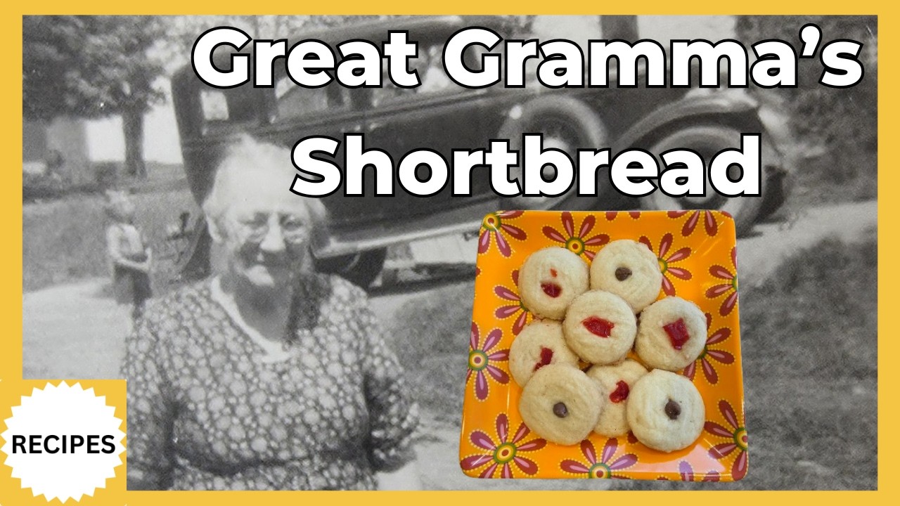 Best Ever SHORTBREAD (Great Gramma’s Melt‑in-Your-Mouth, 4-Ingredient Vintage Recipe)