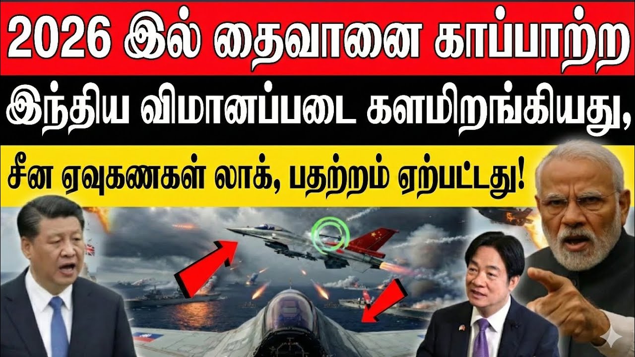 India Saves Taiwan in 2026? 🇮🇳 vs 🇨🇳 Shocking War Scenario Explained | World War 3 Alert?