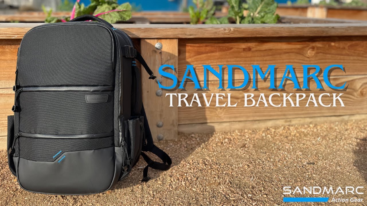 SANDMARC Travel Backpack: iPhone Photographers Dream bag!