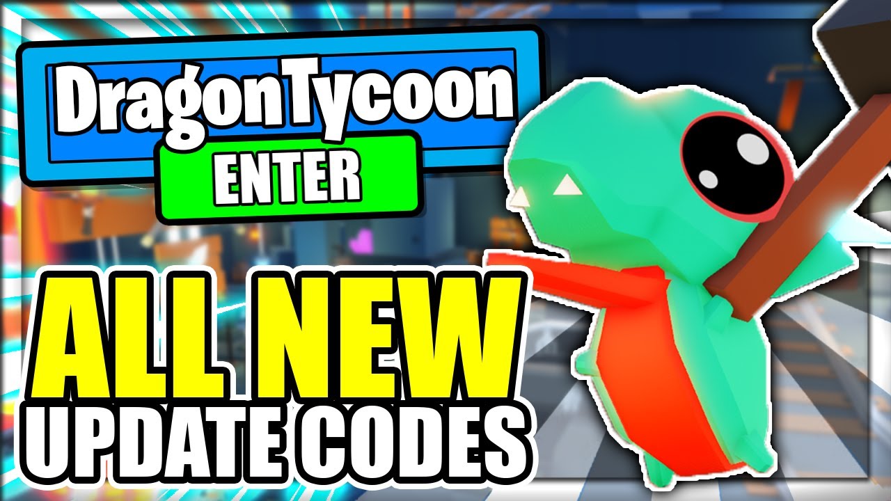 ALL NEW *DRAGON MINE* UPDATE CODES! My Dragon Tycoon Roblox