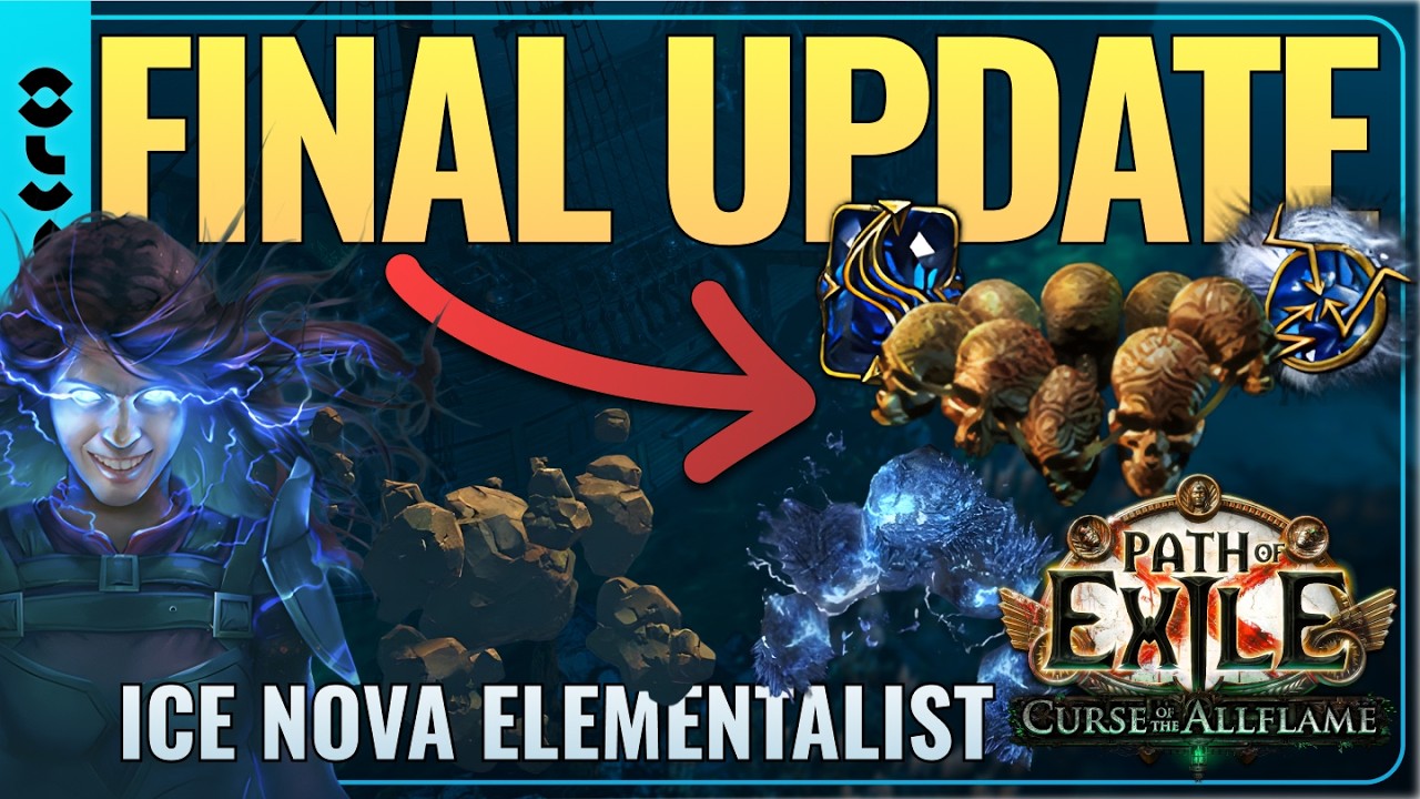 Ice Nova Elementalist: разрушая ожидания [PoE 3.29]