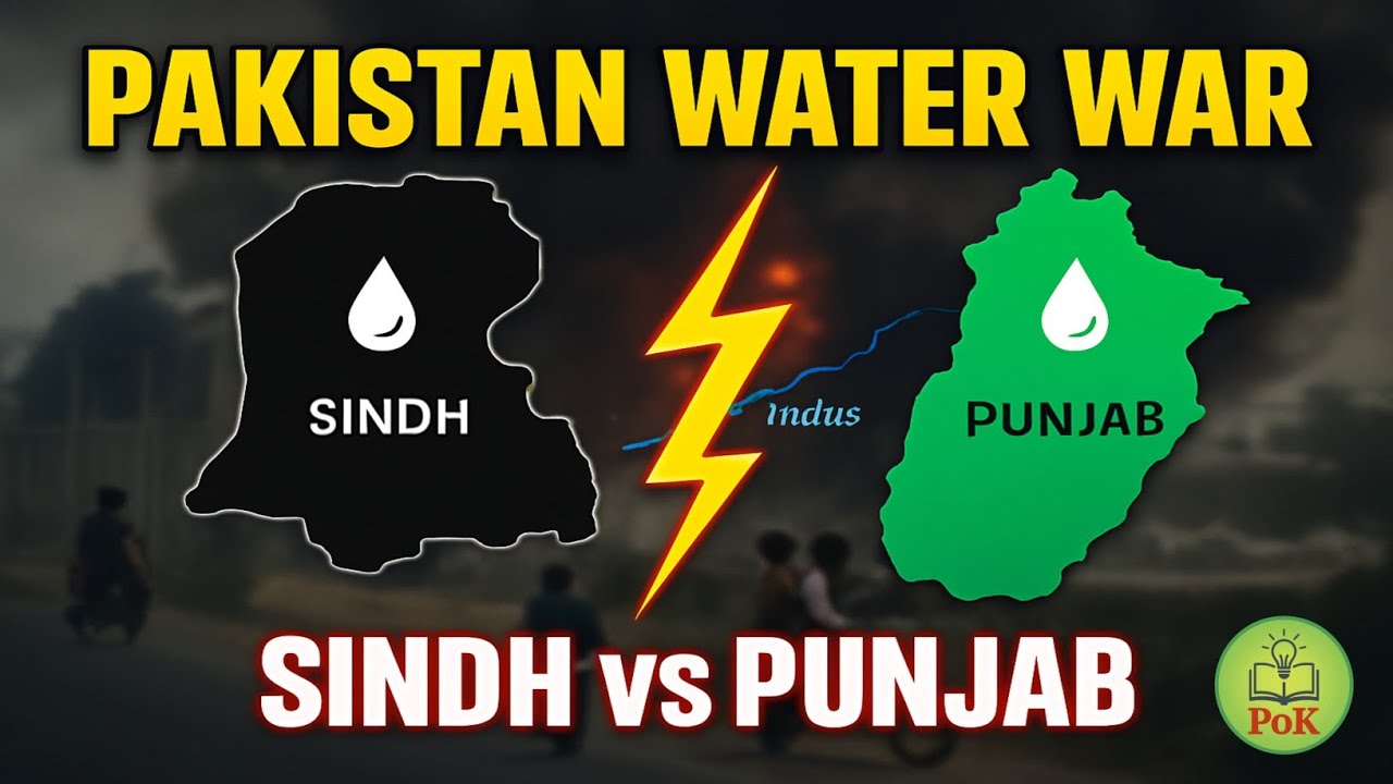Pakistan&rsquo;s Water Crisis: Punjab vs Sindh, Army Control & National Collapse