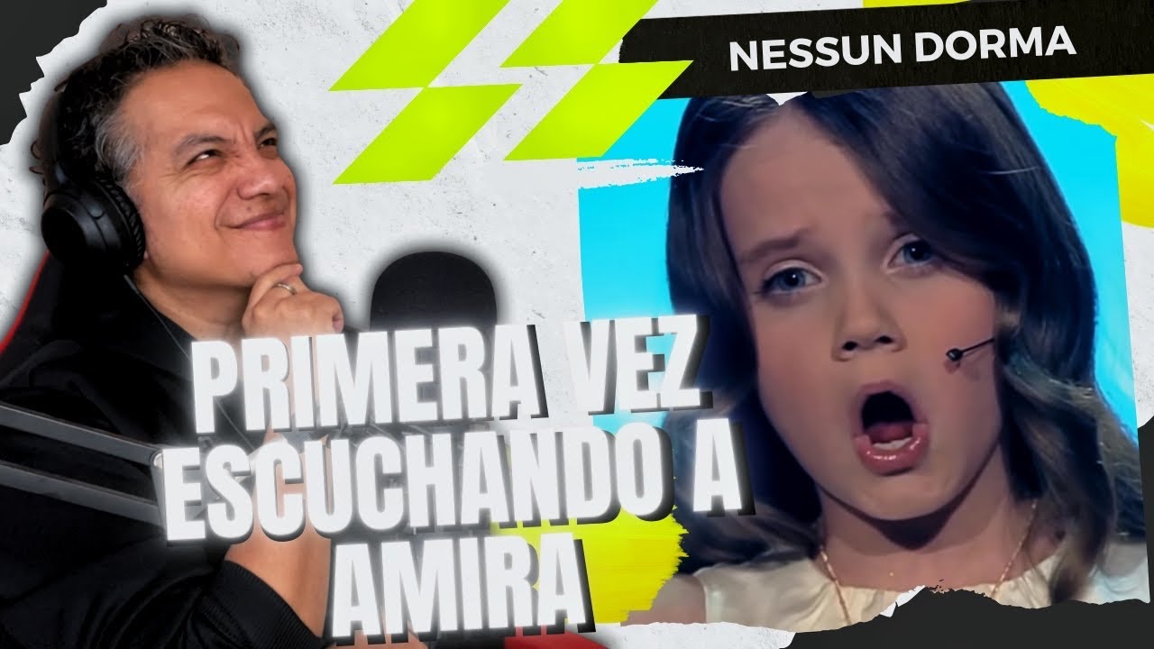 ¡IMPRESIONANTE! 🔥 Primera Vez Escuchando a Amira Willighagen - Nessum Dorma