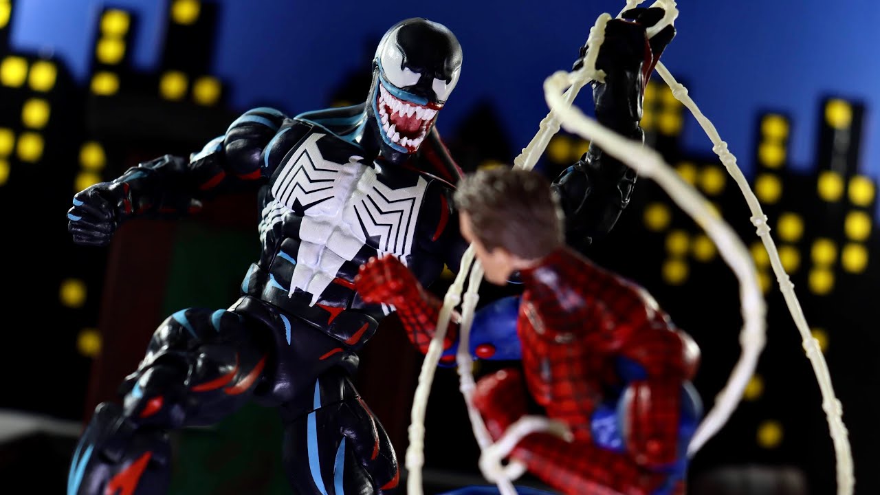 MARVEL LEGENDS VENOM SPIDER-MAN THE ANIMATED SERIES RETRO (HASBRO PULSECON 2021 EXCLUSIVE) REVIEW