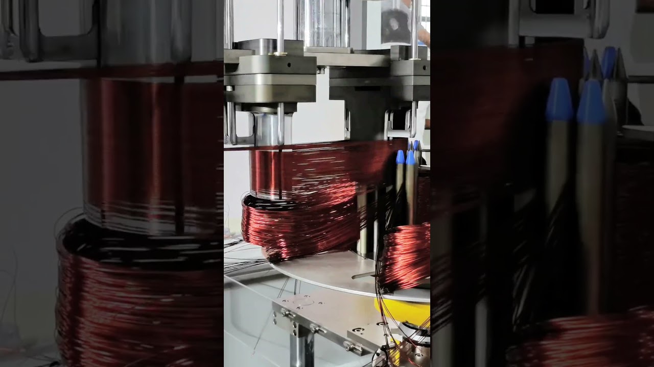 Single Head Double-Station Winding Machine | Automotive Motor Manufacturing