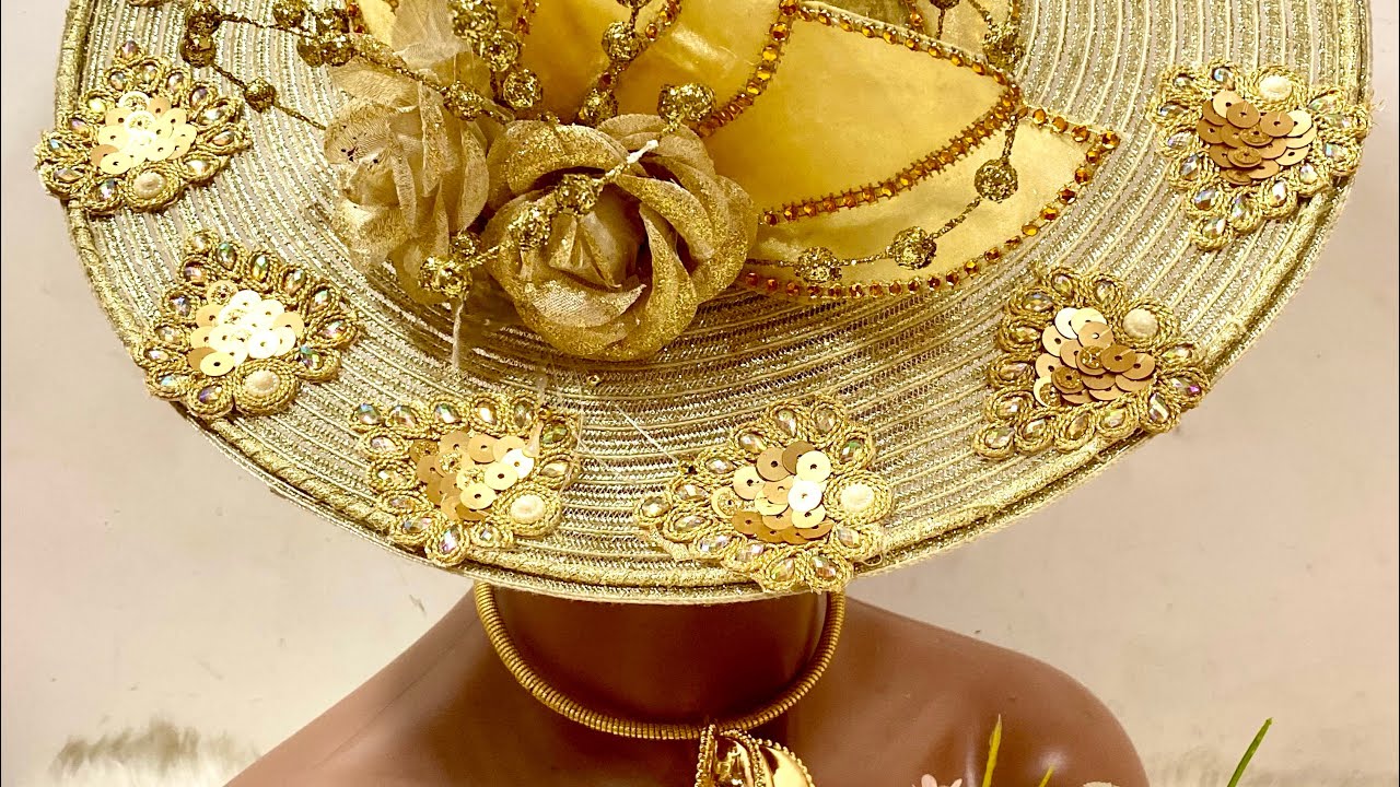 Straw Mat Fascinator Diy