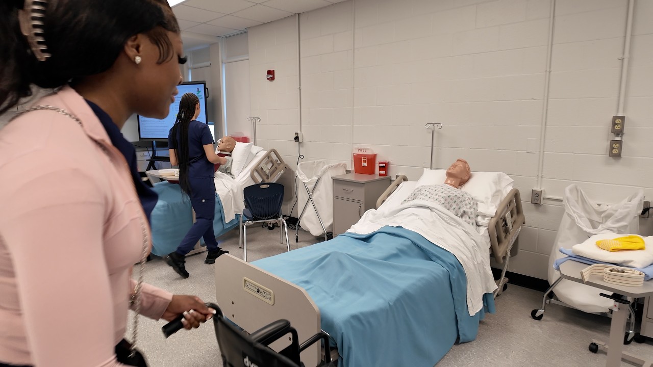 Marion C. Moore School – Health Science Pathway Lab Re-Opens