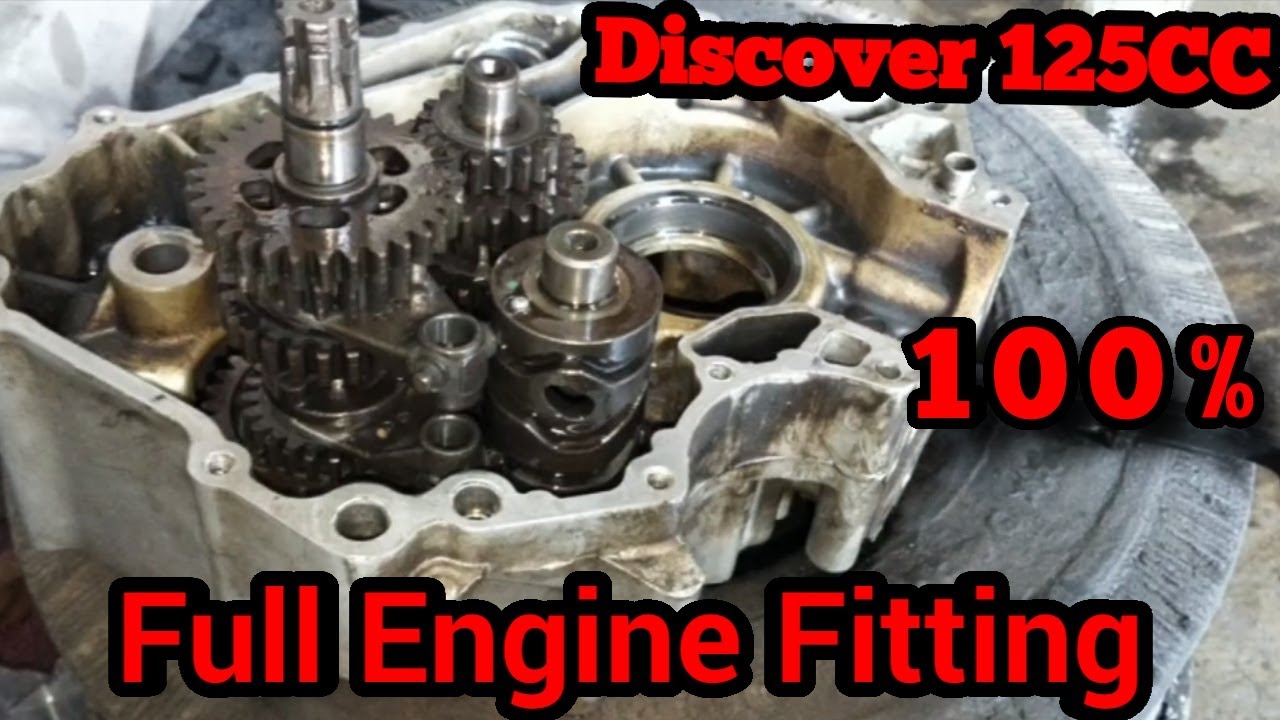 BAJAJ Discover 125 cc Full Engine Fitting बजाज डिस्कवर 125 cc फुल इंजन फिटिंग 100%