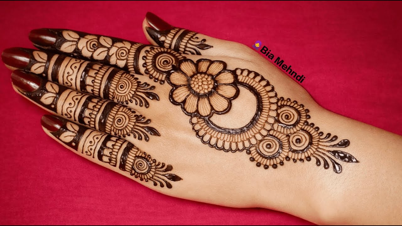 Easy mehndi design 2026 | Simple mehndi design | Back hand mehndi design | Mehandi design | Mehndi