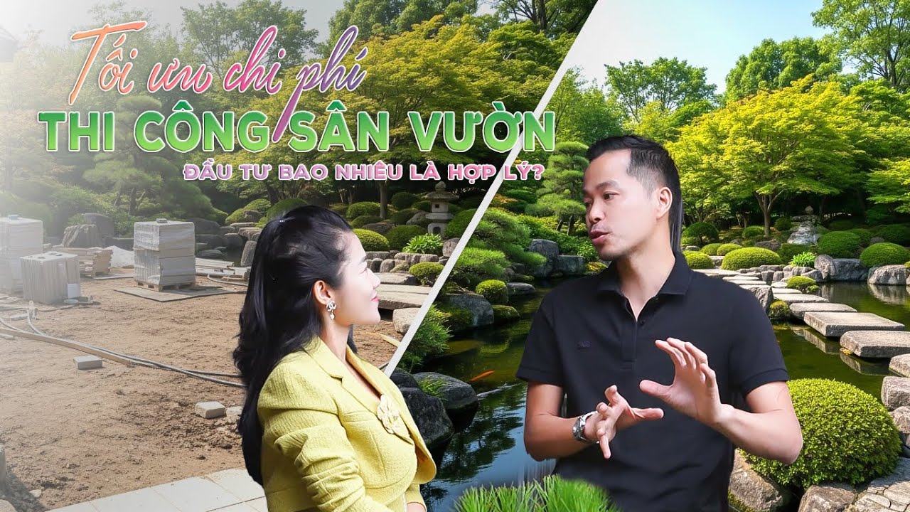 Tối ưu chi phí làm sân vườn: Đầu tư bao nhiêu là hợp lý ?