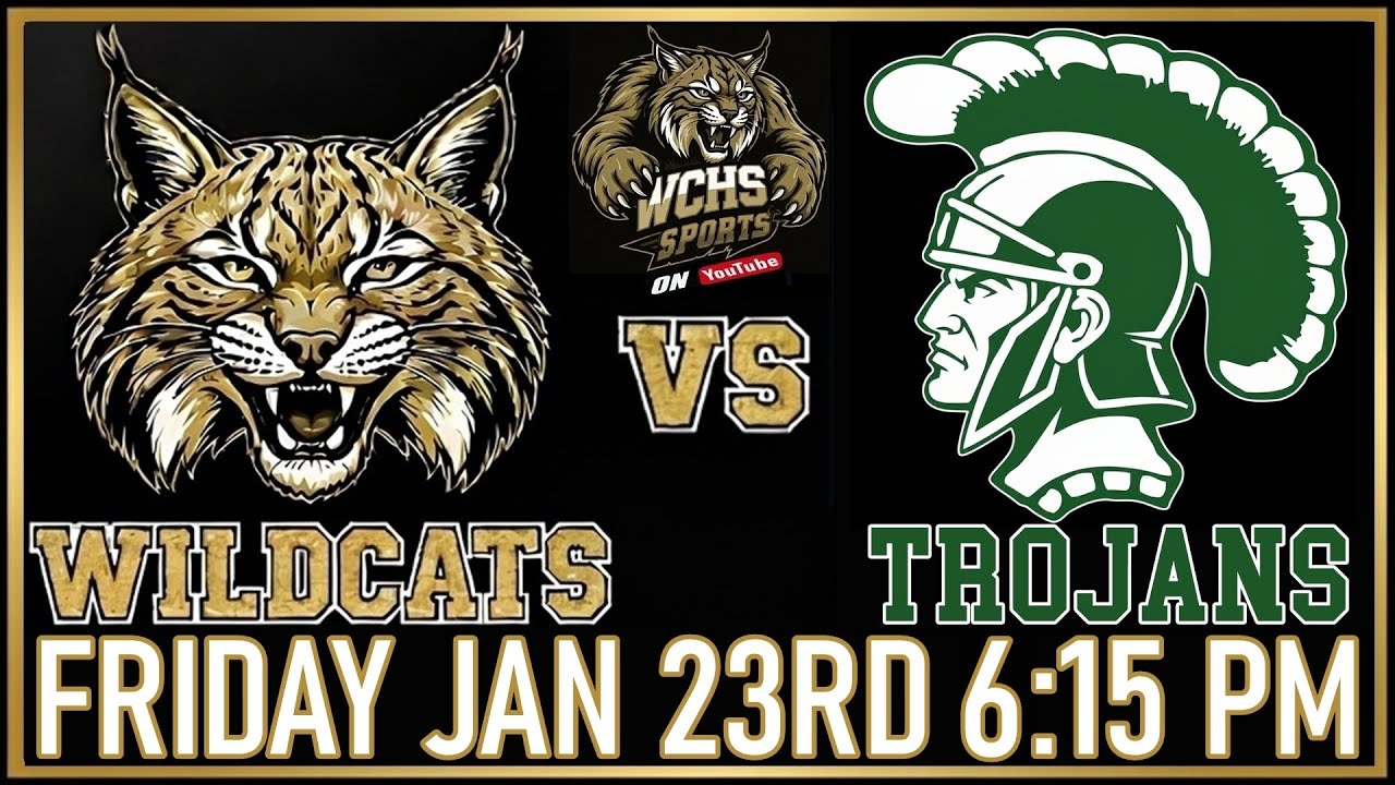 WCHS Wildcats vs Collinwood Trojans January 23rd 6:15 PM