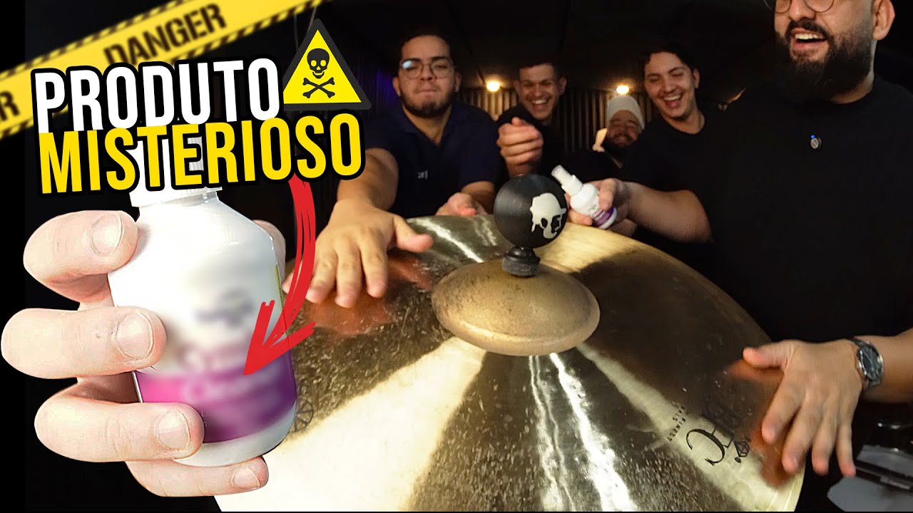 🔥SERÁ? LIMPA PRATO DE BATERIA🔥