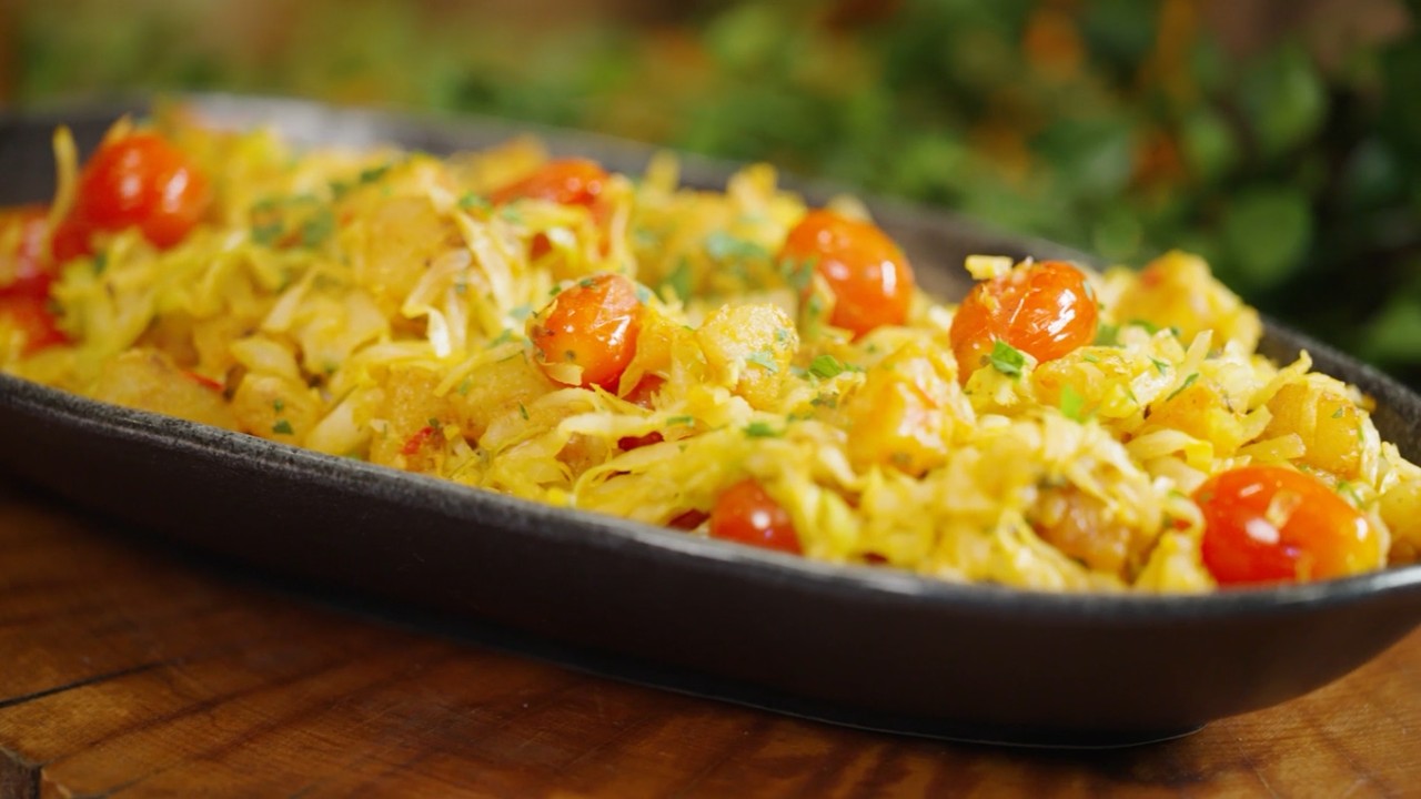 Repolho com batata super temperado – receita fácil e barata para o dia a dia - Wilza Leonel
