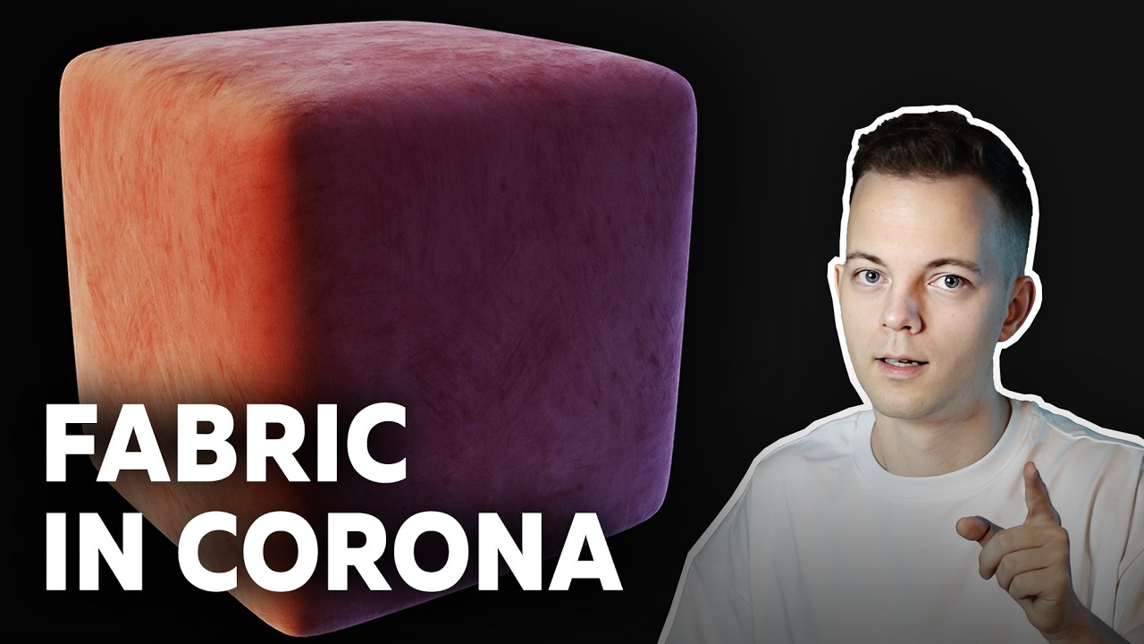 Advanced FABRIC MATERIAL in Corona in 7 minutes!