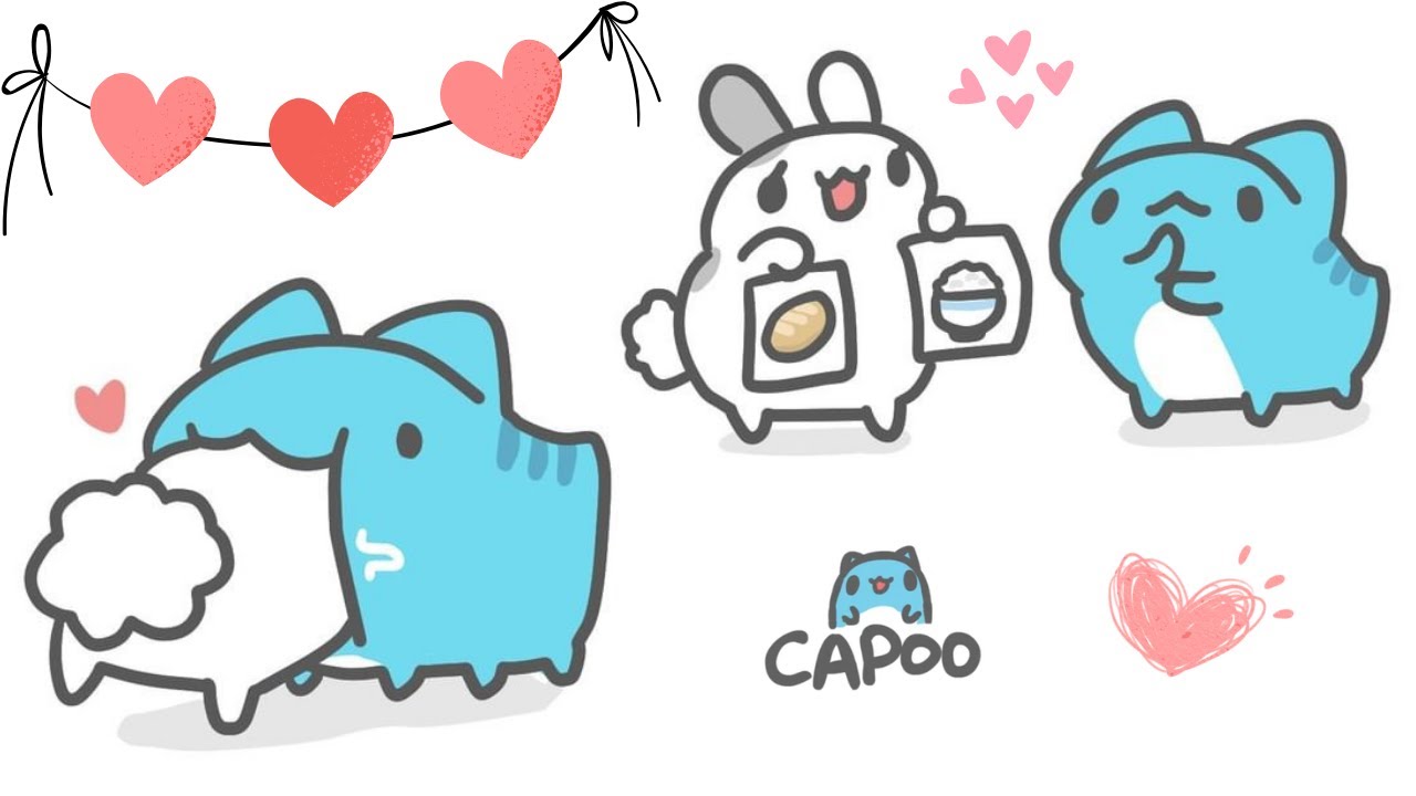 Funny bug cat Capoo Comics with twisted ending