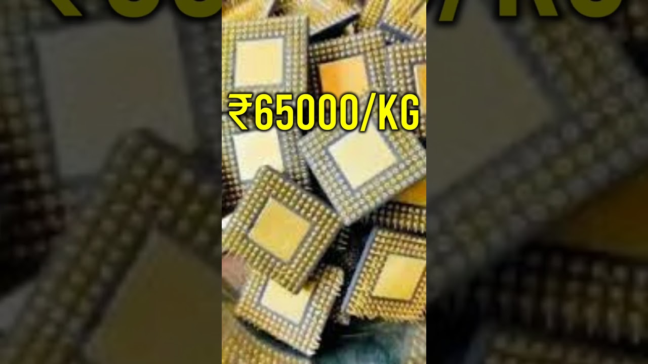 Shorts | CPU Gold Rate  Delhi | Gold Recovery from Processors | Chips Gold | Computer Parts Scrap