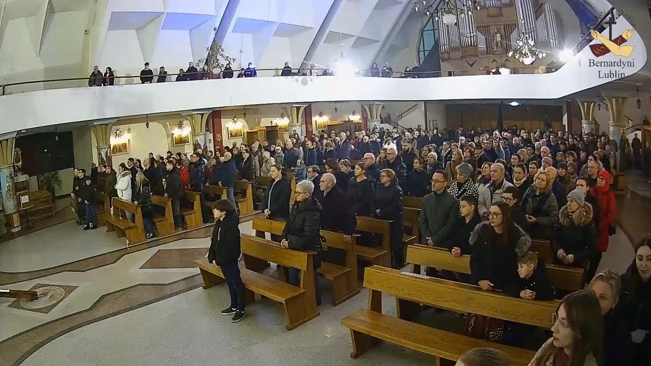 Msza Św. - Kościół Bernardynów w Lublinie