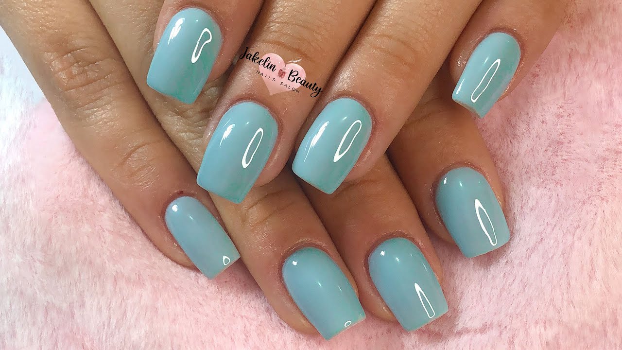 UÑAS EN ACRÍLICO CON ESMALTADO SEMIPERMANENTE 💅🔥