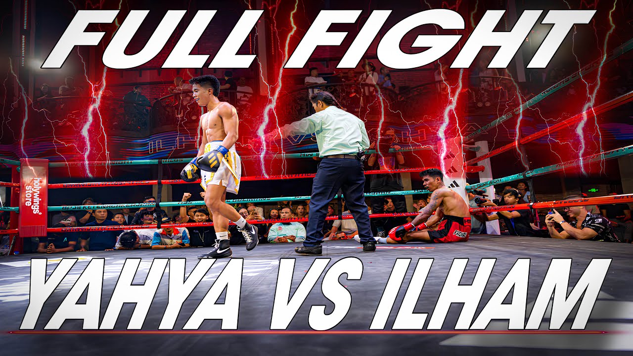 FULL FIGHT‼️YAHYA GARCIA VS ILHAM PG [ HOLYWINGS SPORT NIGHT BALI ]