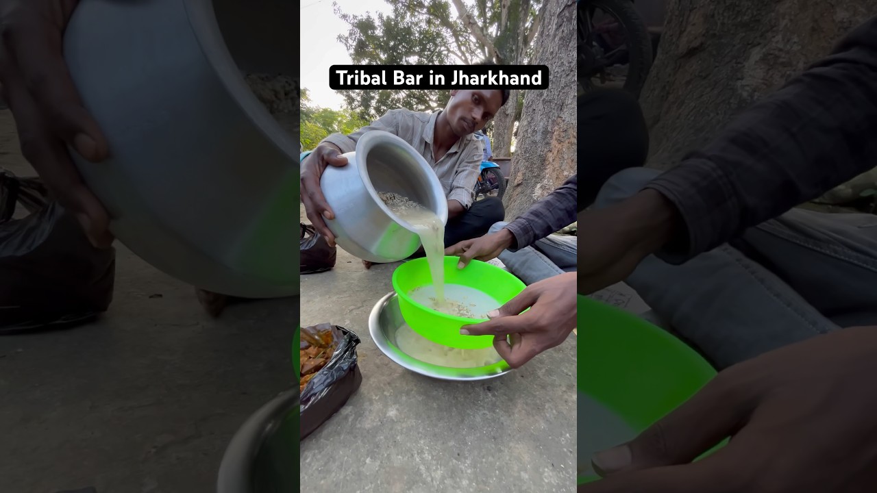 Rice beer is a part of tradition in Tribal areas of Jharkhand. . #jharkhand #travelvlog #minivlog
