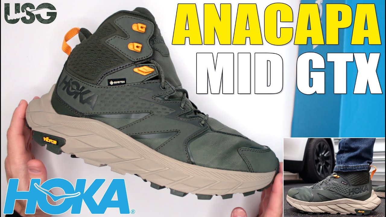 Hoka Anacapa Mid GTX Review (AWESOME Hoka Hiking Boots Review)