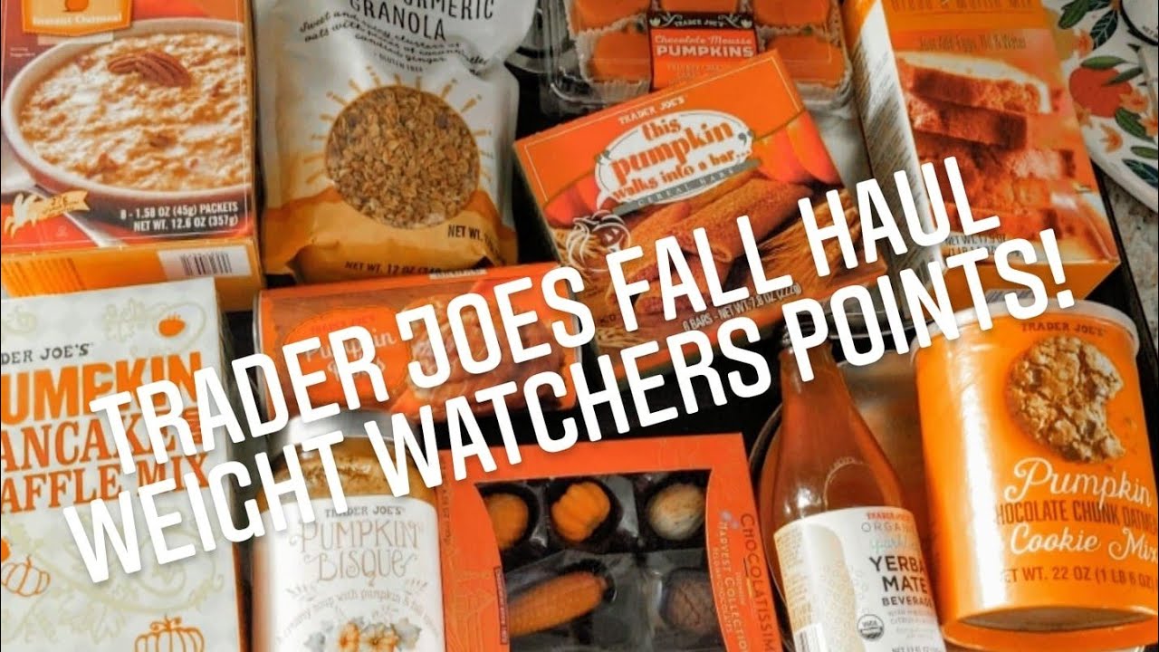 VLOGTOBER 2020 - TRADER JOE'S FALL HAUL WITH WEIGHT WATCHERS POINTS!!🎃