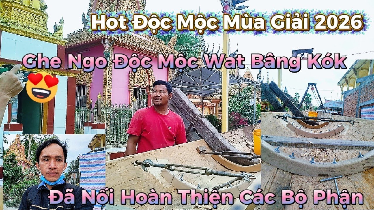 Thợ Nối Tiếp Tục Phần Láy vào Phần Thân Ghe và Đã Lên Thêm Công Đáy 