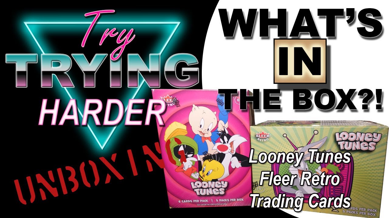 Распаковка коллекционных карточек Looney Tunes Fleer Cards - Распаковка TTH #117 | Upper Deck #un...
