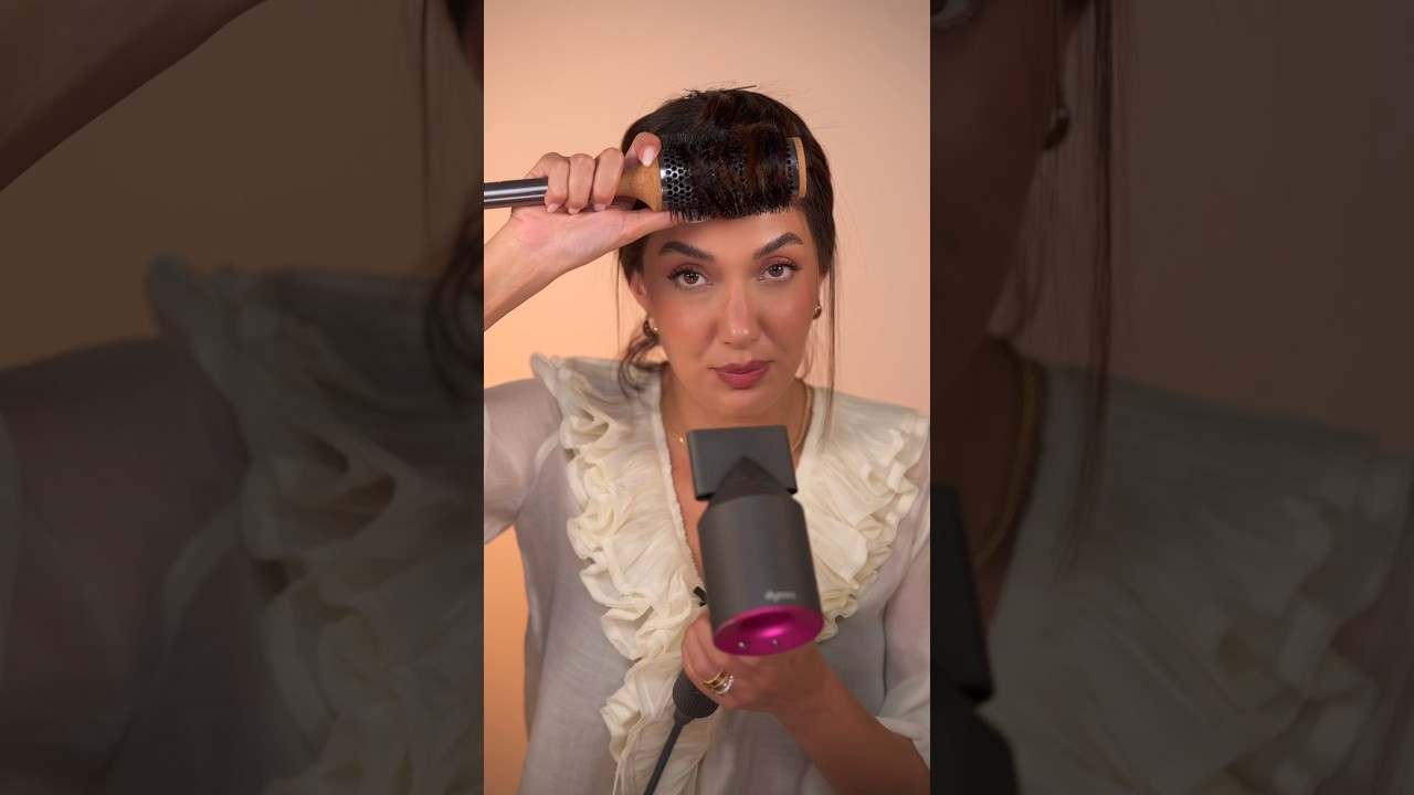 آموزش پف جلوى مو🩷✨#hair #hairstyle #مدل_مو #آموزش #مو #شنيون