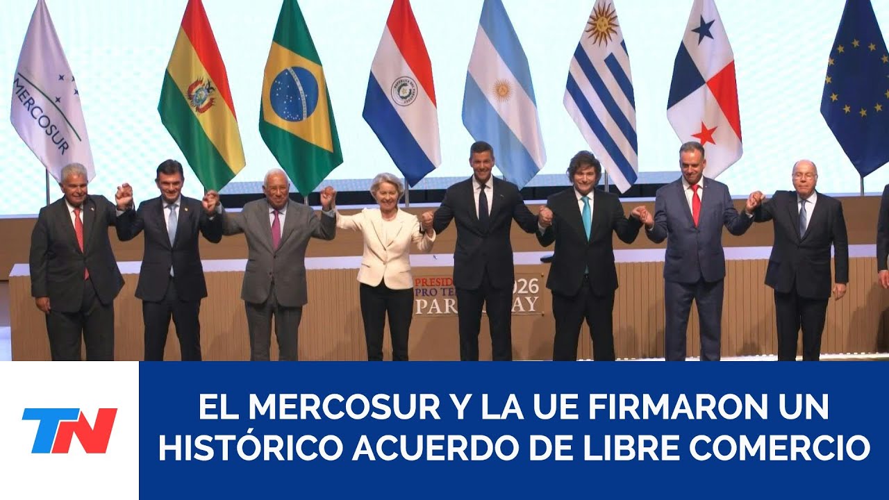 El Mercosur y la UE firmaron un histórico acuerdo de libre comercio y apoyaron el multilateralismo