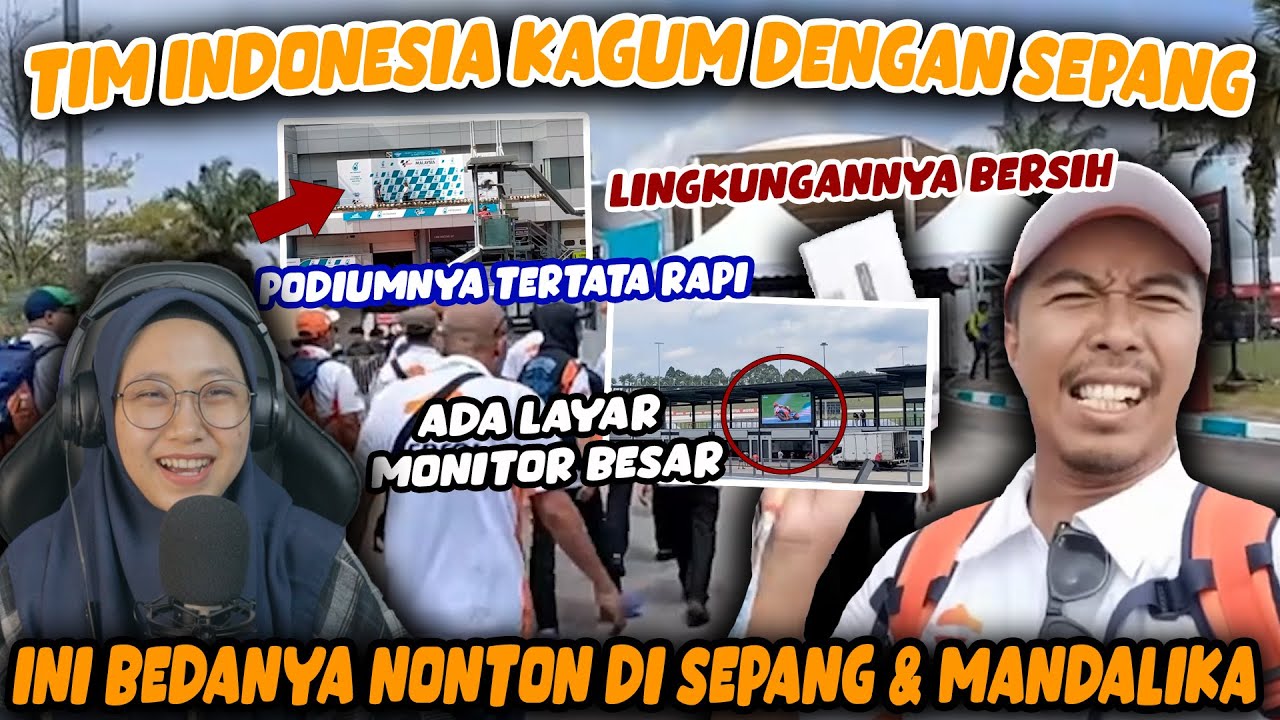 ORANG INDONESIA KAGUM DENGAN SEPANG MALAYSIA❗❗Ini Bedanya Nonton Di Sepang & Mandalika
