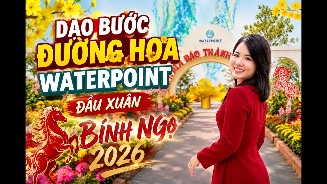 Đường hoa Waterpoint sẽ như thế nào?