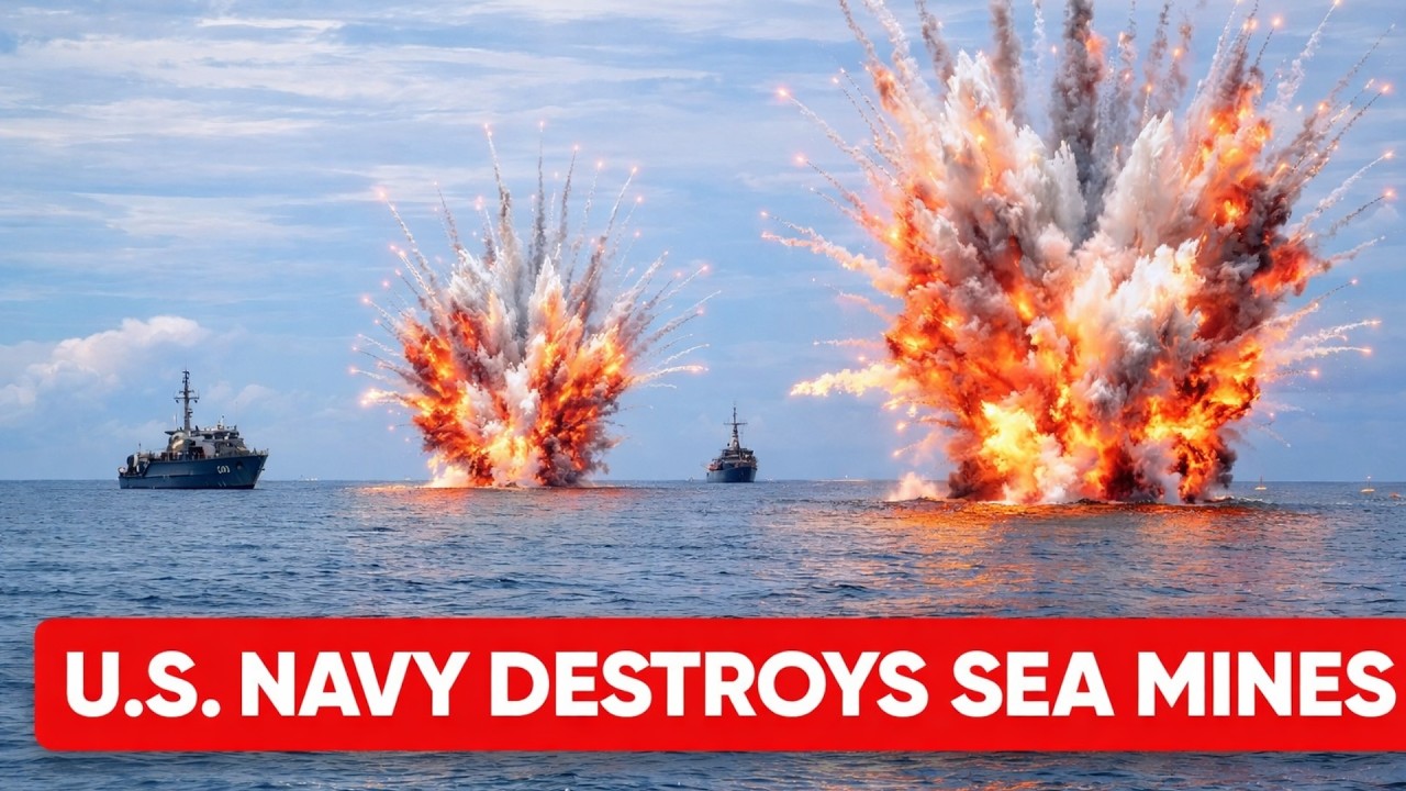 Как ВМС США нейтрализовали морские мины в Ормузском проливе