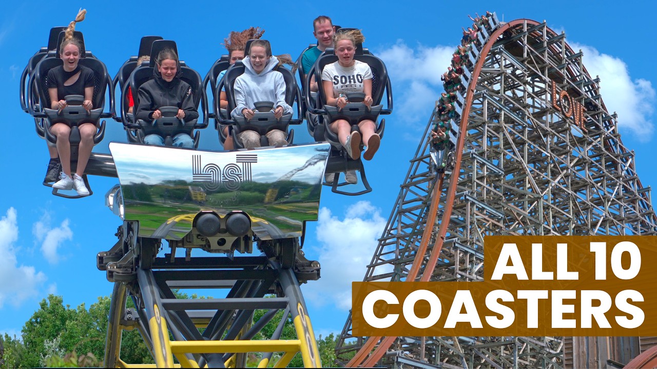 Every Roller Coaster at Walibi Holland: RANKED