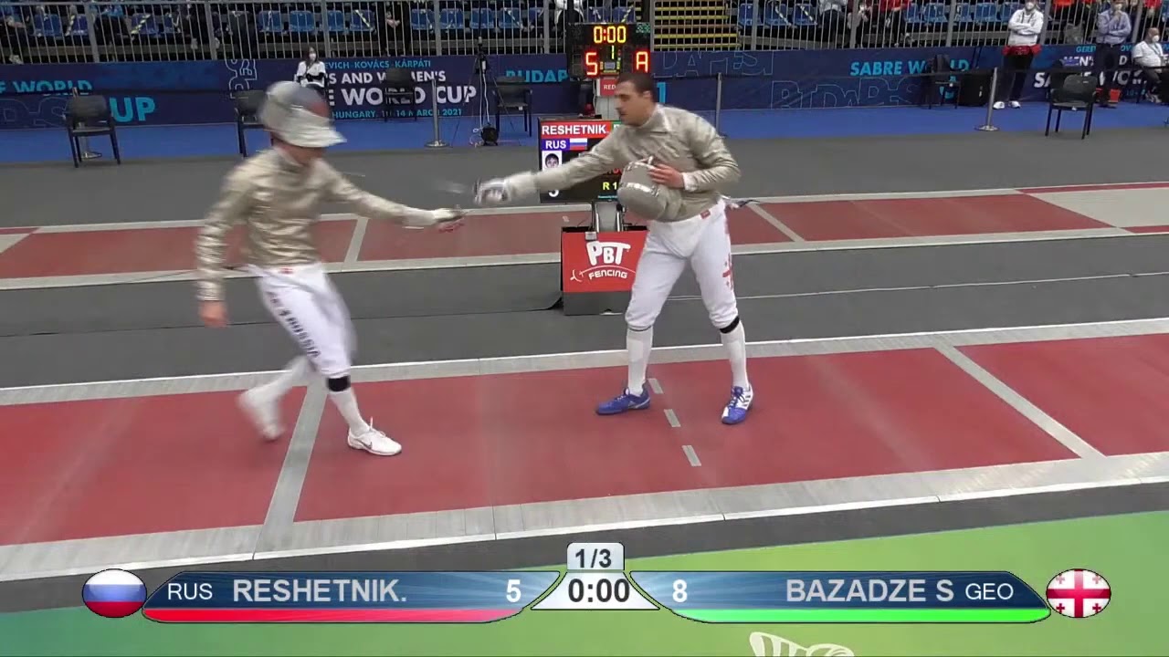 Budapest 2021 SMS - L16 - Reshetnikov RUS v S Bazadze GEO