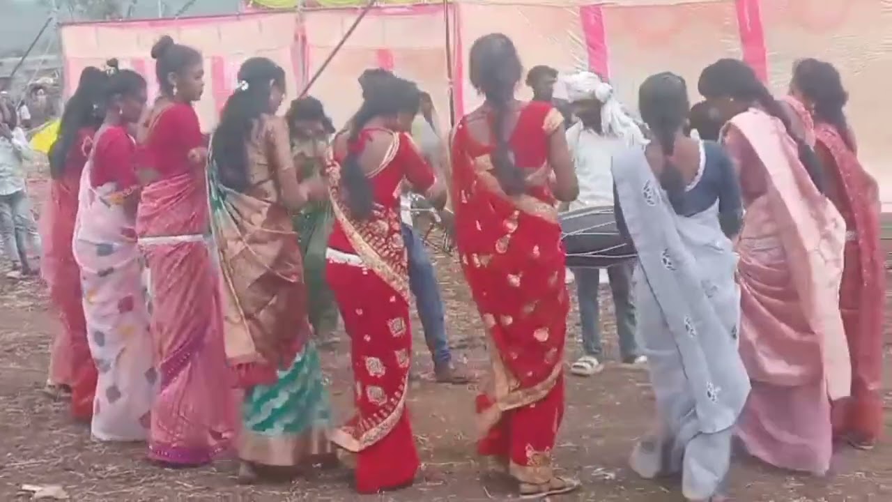 आदिवासी गोंड  सॉन्ग गोंड समाज की शादी #rampanse #adivasi_song #