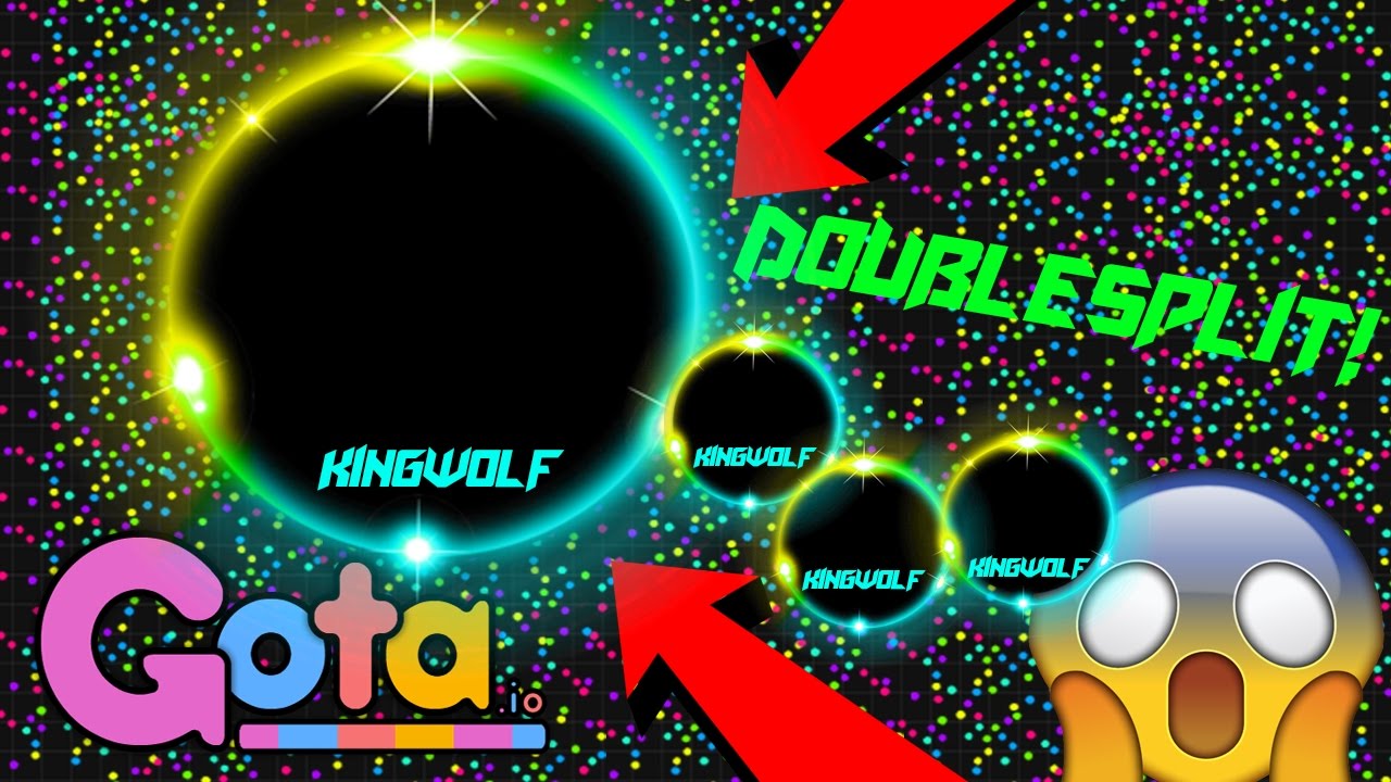 Gota.io *AWESOME* Doublesplits! // Double Cannonsplits! // Sick Pushsplits!
