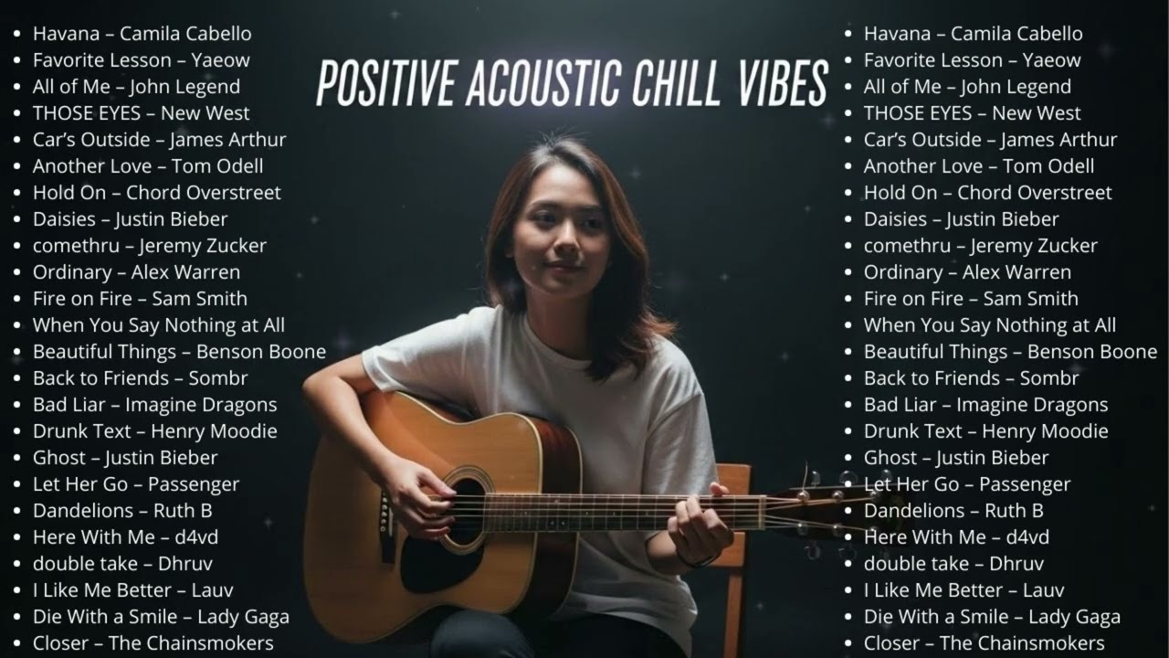 Cozy Night Acoustic Chill Vibes 2026 🎧🖤 | Soft English Love Songs to Relax & Feel