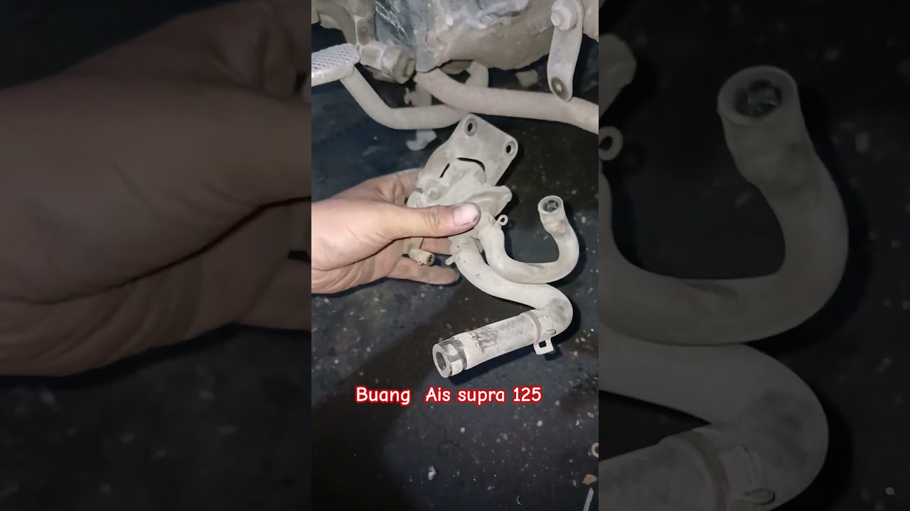 buang ais supra 125 