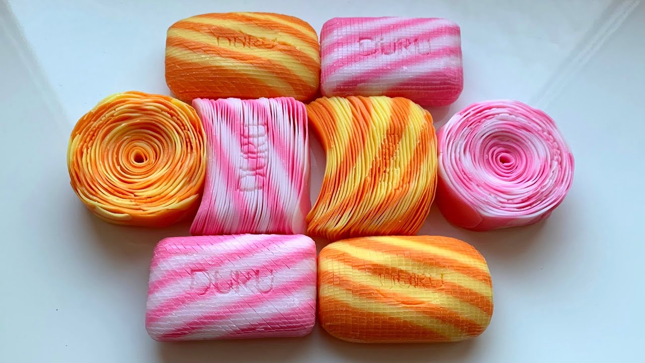 1 Hour Satisfying Soap Crushing Videos - Relaxing Soap Cutting ASMR for Sleep