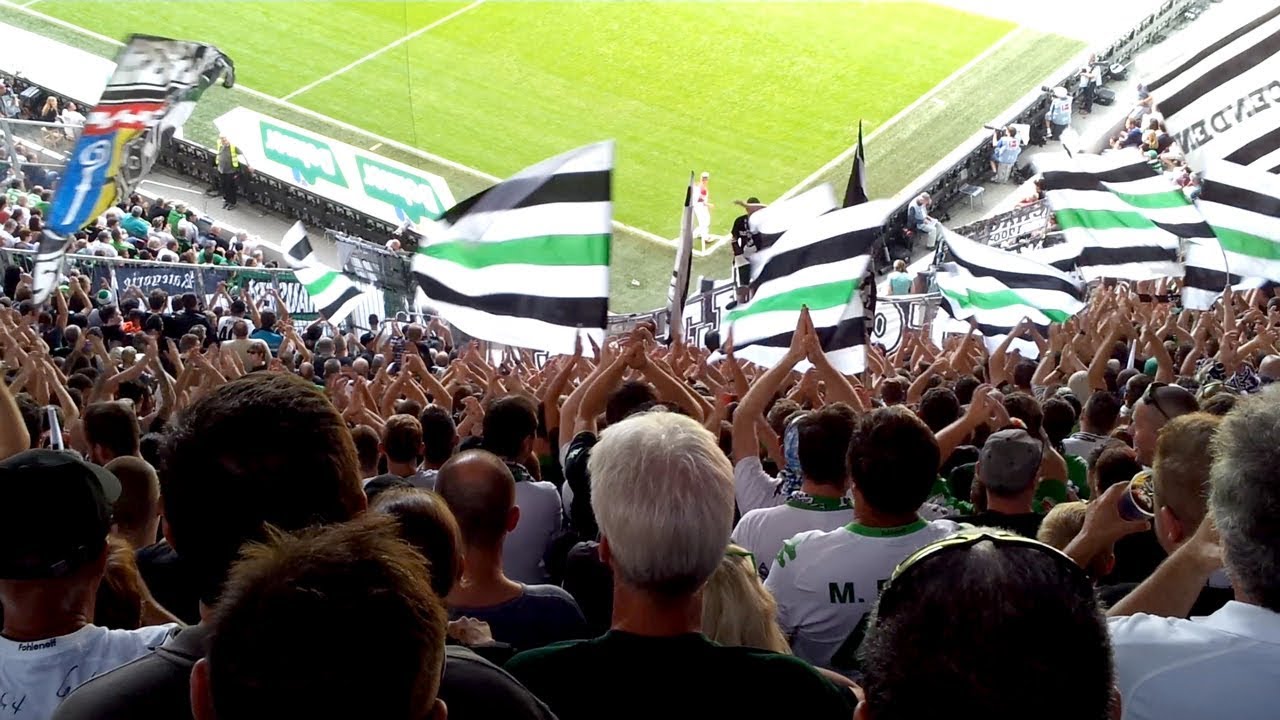 Augsburg - Gladbach 2-2 (26.08.2017) | Stimmung WWK Arena Gästeblock