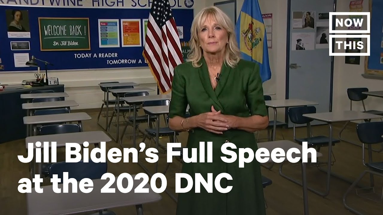 Watch Jill Biden&rsquo;s Full Speech at the 2020 Democratic National Convention | NowThis
